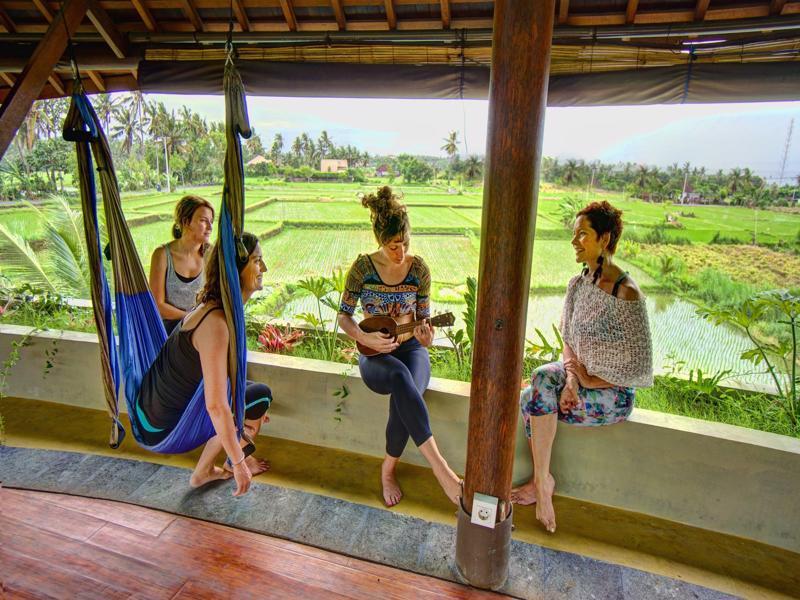 Hotel Floating Leaf Eco-Luxury Retreat à Sukawati Extérieur photo